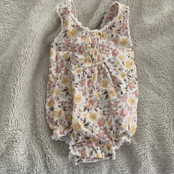 Dylan Abby One Pieces Dylan Abby Onesie With Headband Poshmark